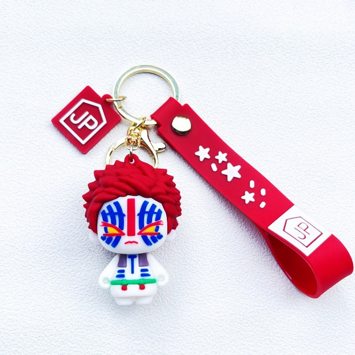 Wholesale PVC Cartoon Doll Keychain JDC-KC-WuYi128