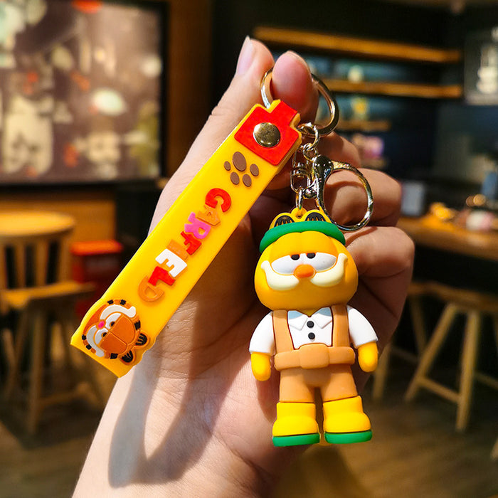 Wholesale Cartoon Doll 3D Rubber Keychain JDC-KC-Tingm073