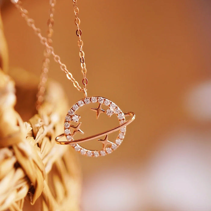 Wholesale Planet Ball Pendant Necklace