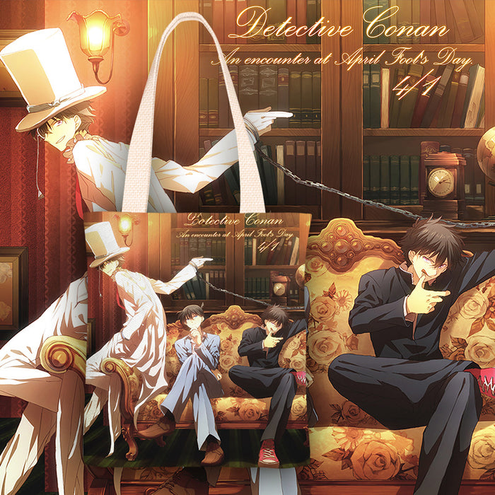 Wholesale Vertical square canvas shoulder bags with anime character print