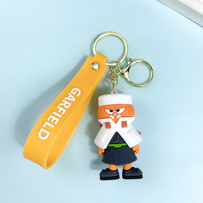 Wholesale Creative Cartoon PVC Soft Keychains JDC-KC-JinB018