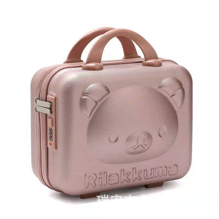 Wholesale Bear and Cat Cosmetic 14 Inch Suitcase