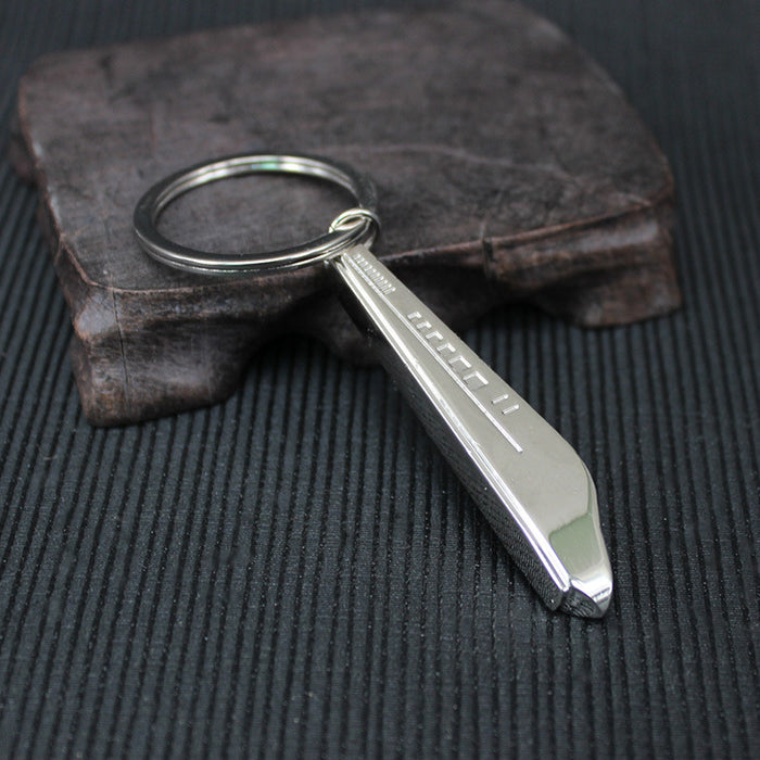 Wholesale Metal keychain pendant, small accessory, high-end feel