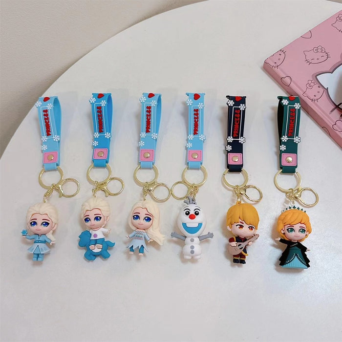 Wholesale Cartoon Doll Silicone Keychain JDC-KC-JuShu038