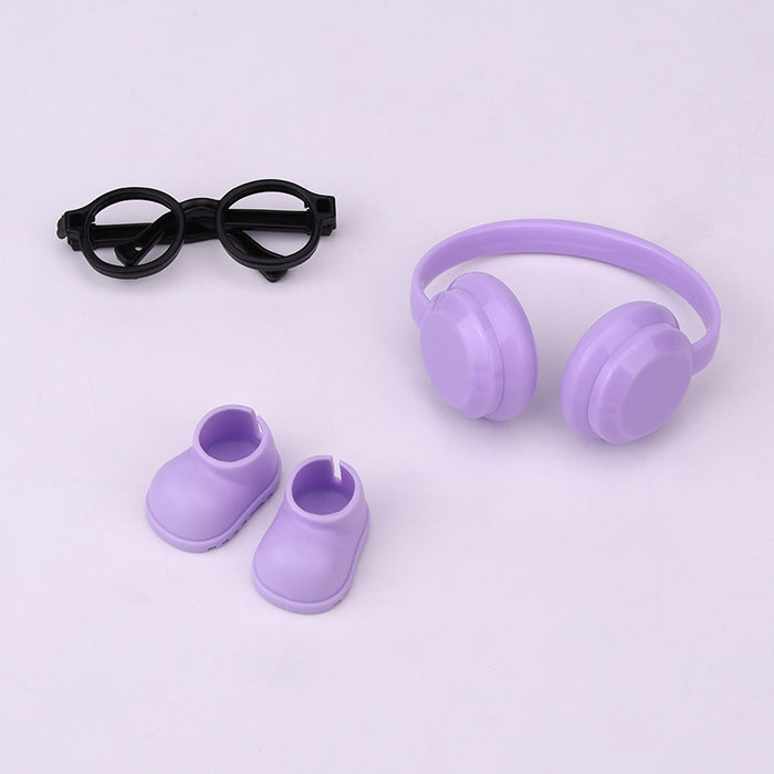 Wholesale Headphones Suitable for  Doll  Headset Baby Clothing Accessories