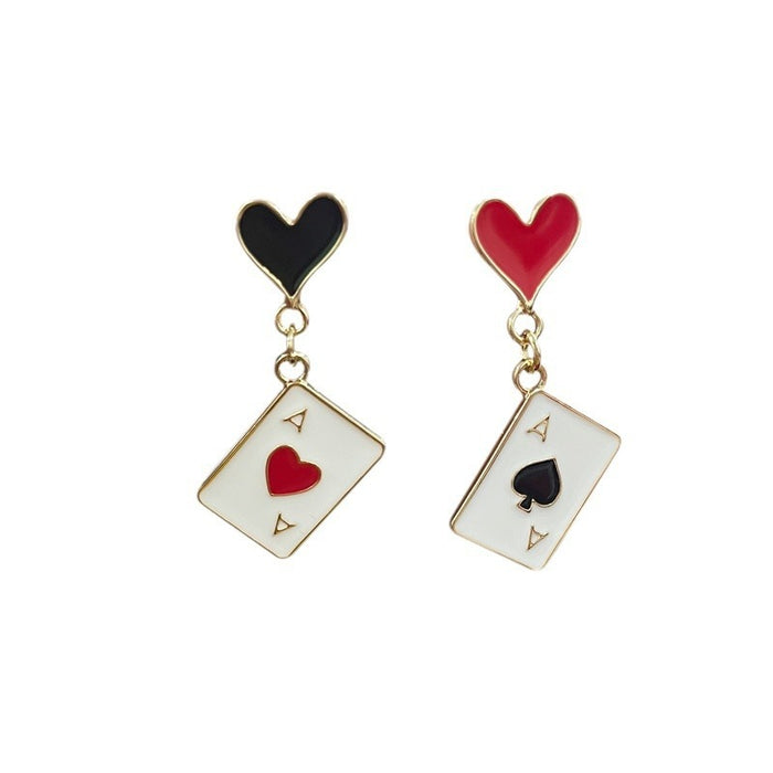 Wholesale Niche design high-end alloy pendant earrings
