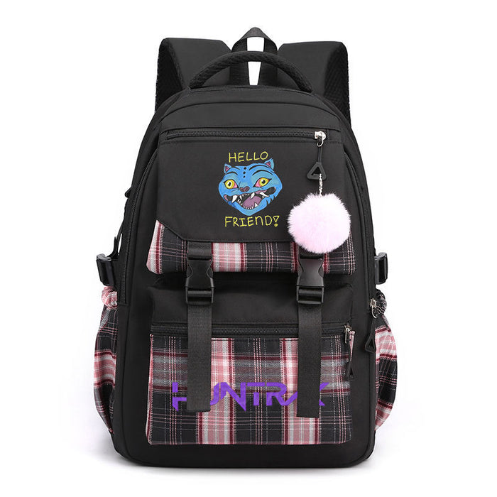 Wholesale  Kpop Printed School Bag Junior High School Large Capacity Backpack