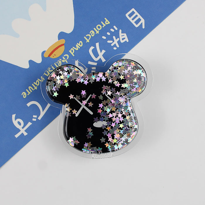 Wholesale Creative Cartoon Quicksand Phone Cushion Stand