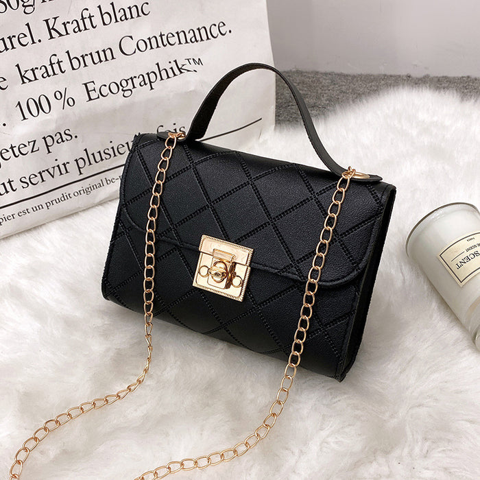 Wholesale Spring New Fashion Chain Handbag Women's Single Shoulder Phone Bag Small Crossbody Coin Purse JDC-SD-HongY012