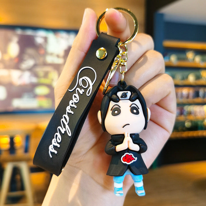 Wholesale Cartoon Silicone Doll Keychain JDC-KC-Tingm296