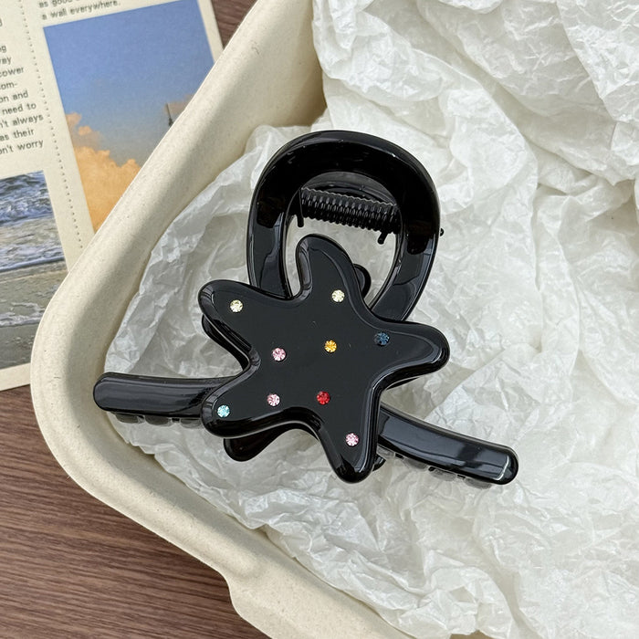 Wholesale Colorful  Cute Starfish Hair Clip