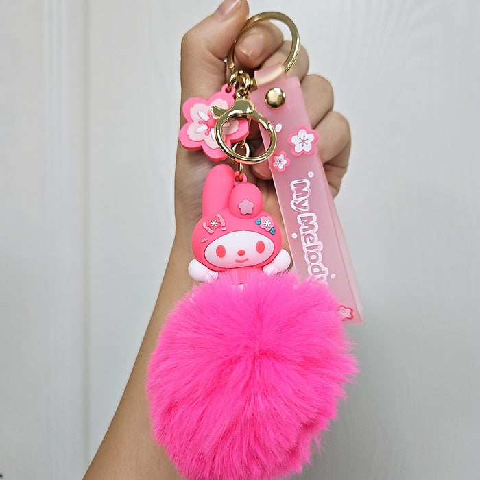 Wholesale Cartoon Ball PVC Keychain （S） JDC-KC-LuoYan006