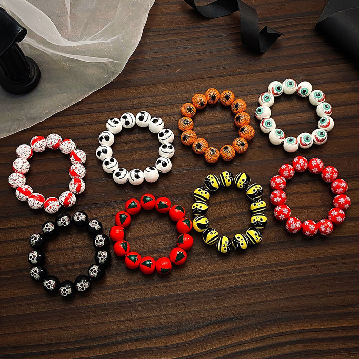 Wholesale skull spider bracelet men and women Horror Halloween bracelet bracelet