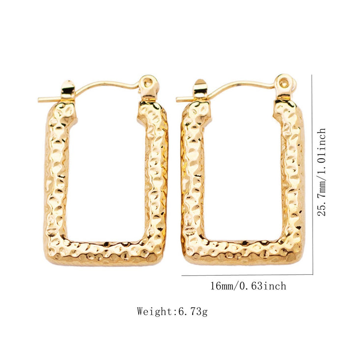 Wholesale Stainless Steel Geometric Earrings Earrings