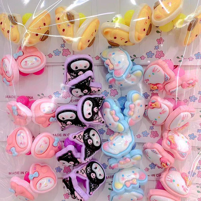 Wholesale 20PCS Children's Cartoons Plastic Hair Rope JDC-HS-Yuwei001