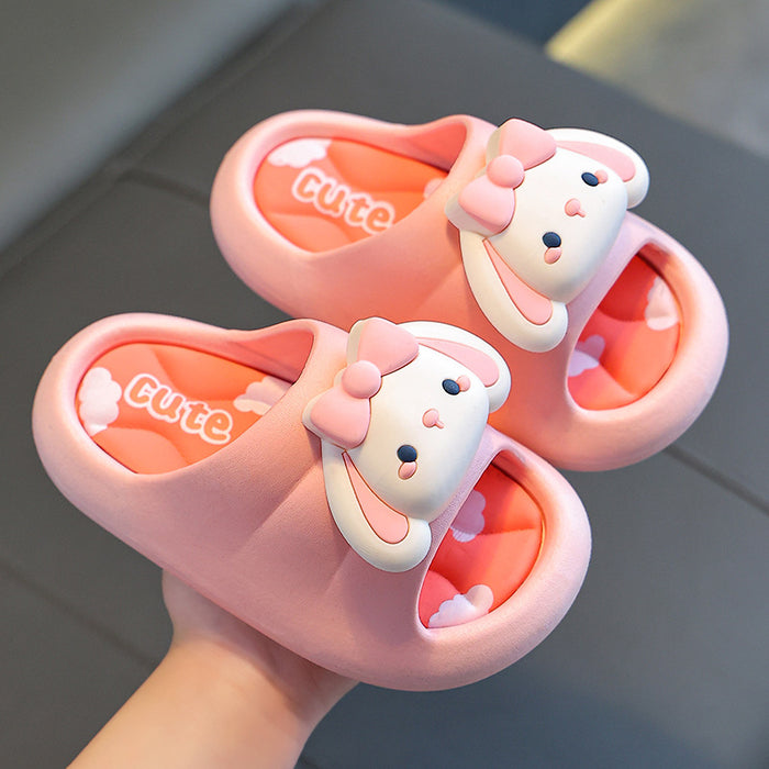 Wholesale  Kids Slippers Baby Boys Girls  Beach Sandals  Cute Cartoon Slippers