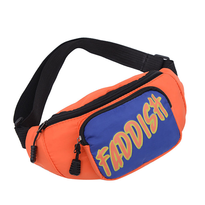 Wholesale Children's Waist Bag  Crossbody Shoulder Bag Waist Bag Girls' Chest Bag Trendy