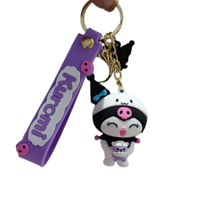 Wholesale PVC Cartoon Doll Keychain JDC-KC-KuangK001