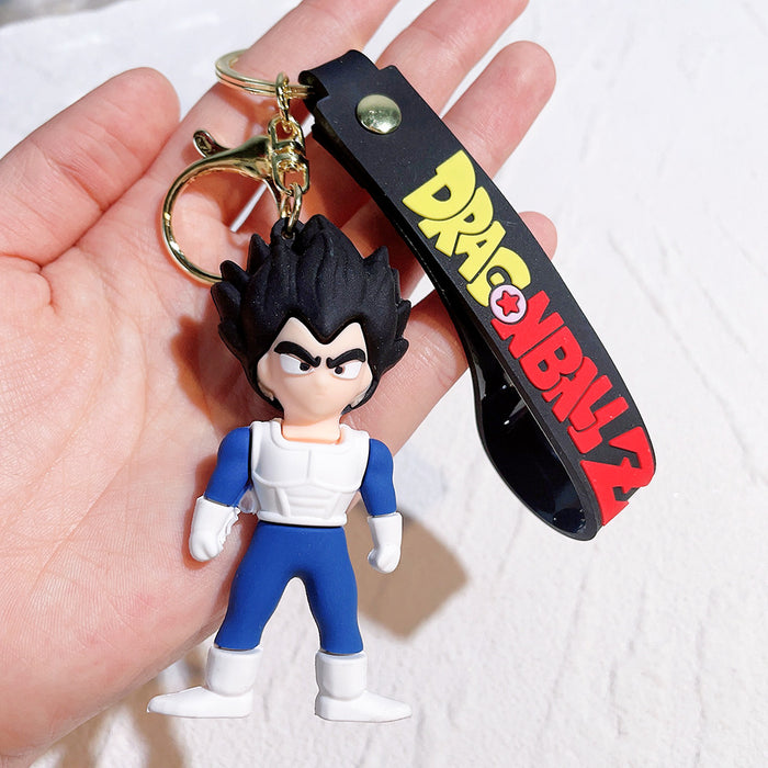 Wholesale Cartoon Silicone Doll Keychain JDC-KC-QiChao021