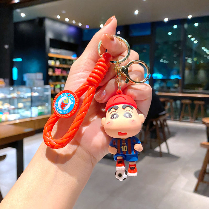 Wholesale Cartoon Glue Doll Keychain JDC-KC-Gongz046