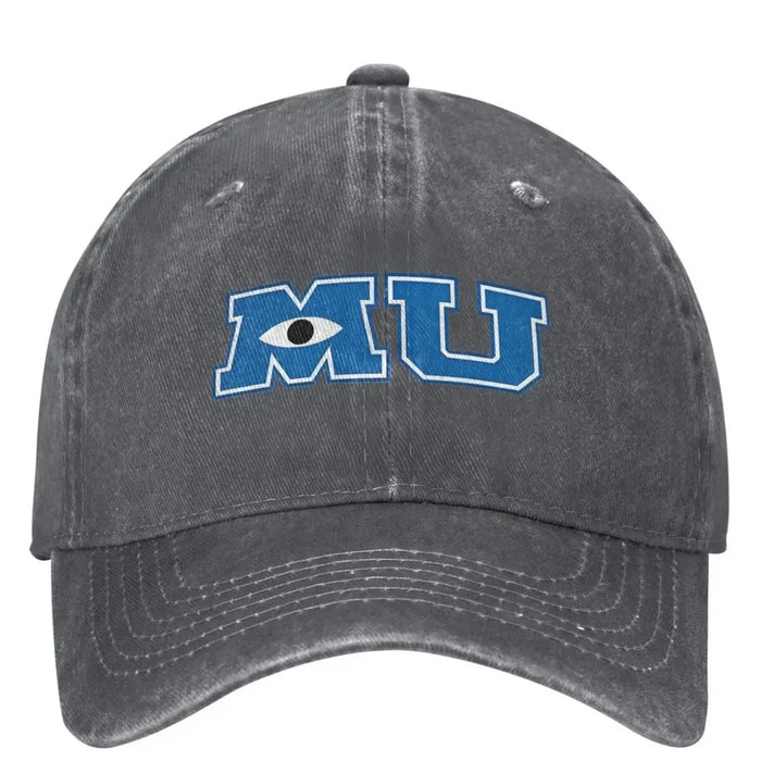 Wholesale Pure Cotton Washed Baseball Cap With Letter Print Adjustable Retro Style Sun Hat For Men Women