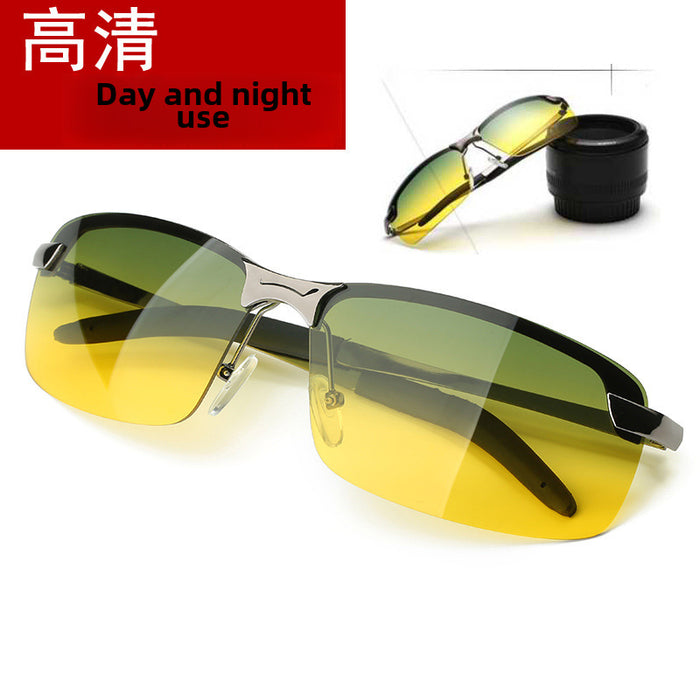 Wholesale Polarized sunglasses for men, suitable for day and night driving, fishing, and night vision