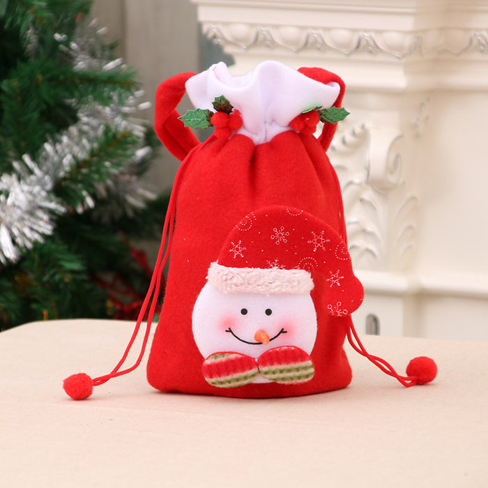 Wholesale Christmas Apple Bag,  Handbag,  Christmas Eve Gift Bag,  Kidsren' s Small Gift Bag,  Christmas Apple Bag