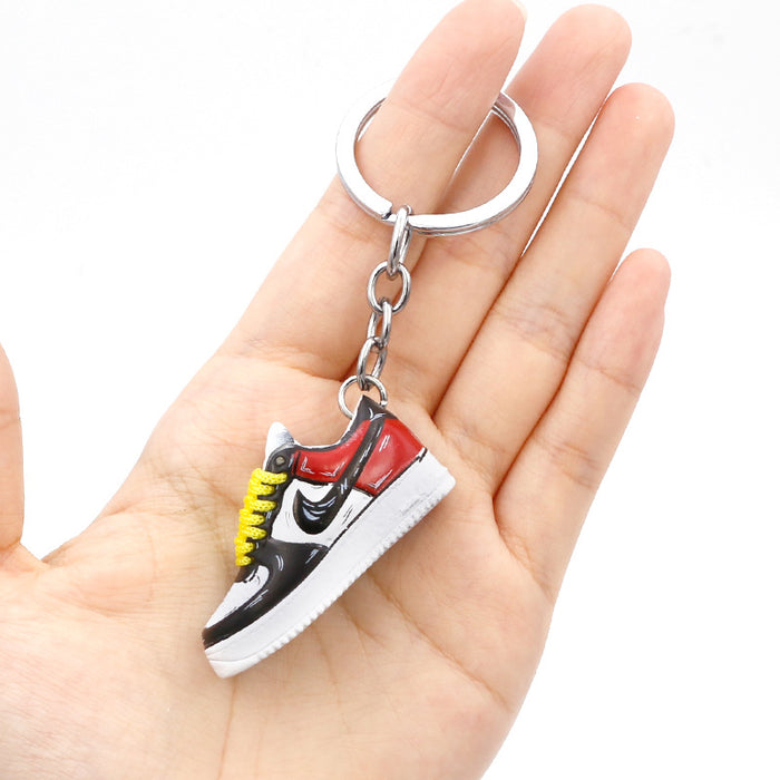 Wholesale PVC Shoe Model Keychain JDC-KC-QLPing004