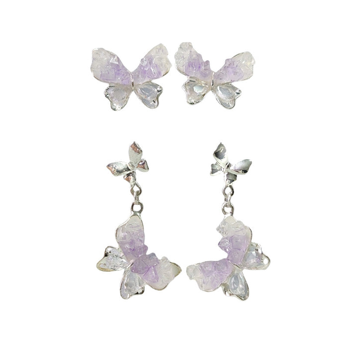 Wholesale Butterfly earrings, elegant earrings, high-end and exquisite earrings