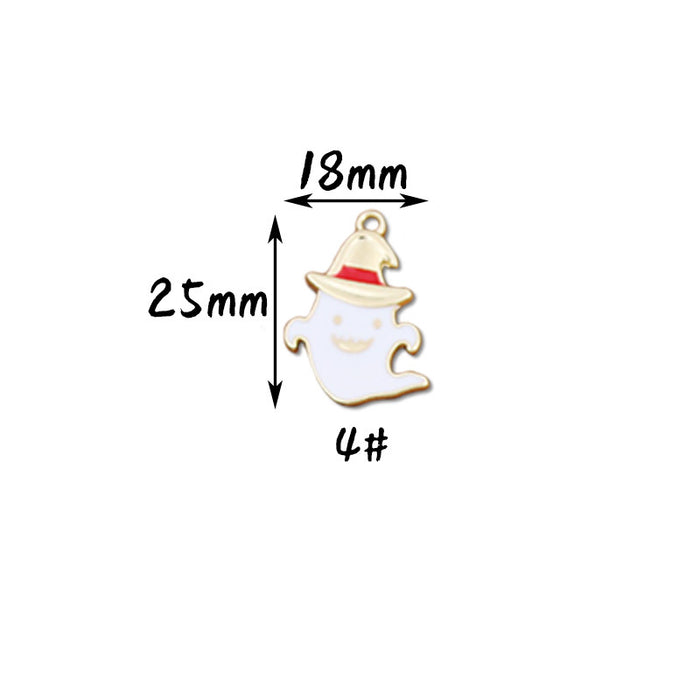 Wholesale 10pcs  Series  Alloy Dripping Oil Earrings Pendants Jewelry Accessories Factory