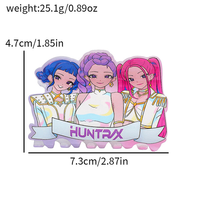 Wholesale Cartoon/ Anime Hair Clip Hair Accessory Acrylic Shark Clip