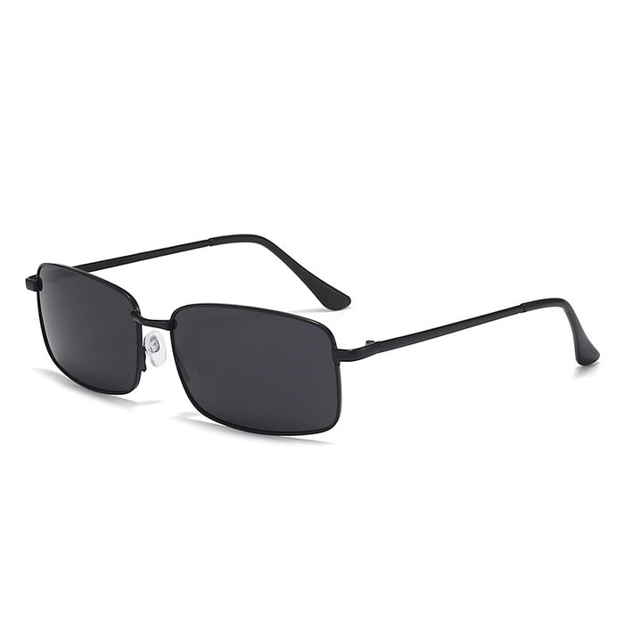 Wholesale Summer Color Changing Polarized Sunglasses Men's Driving Night Vision Glasses Black Metal Sunglasses
