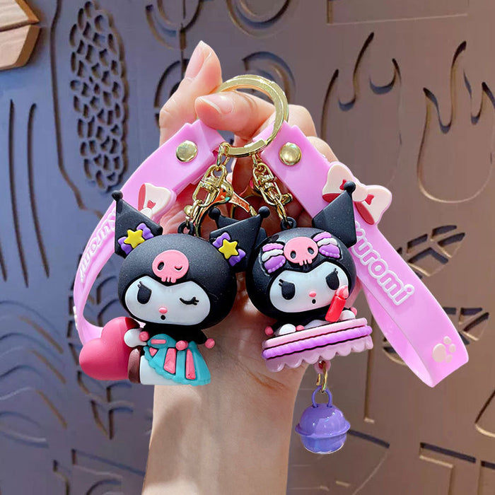 Wholesale PVC Cute Cartoon Doll Keychain JDC-KC-NLu007