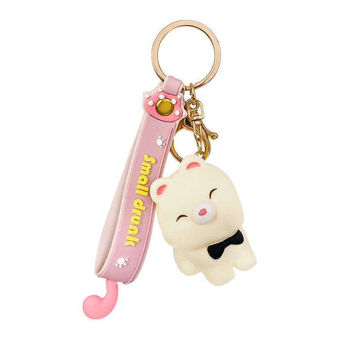 Wholesale Keychain, cute animal, car doll, backpack pendant
