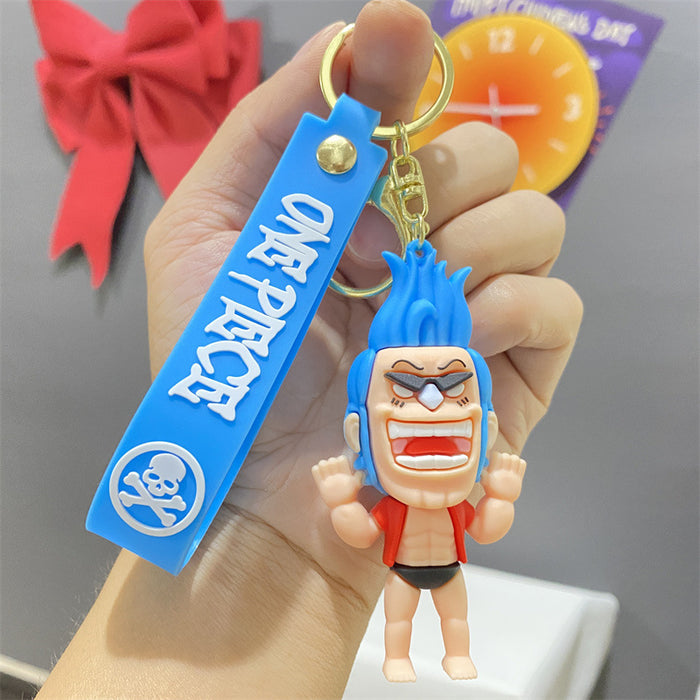 Wholesale PVC Cartoon Doll Keychain JDC-KC-WuYi036