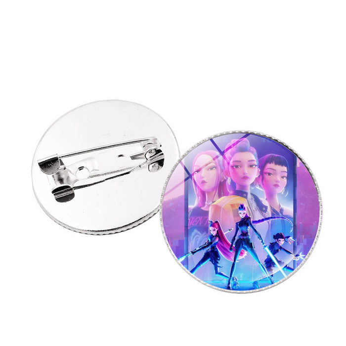 Wholesale Versatile safety pin brooch for bags and clothing accessories