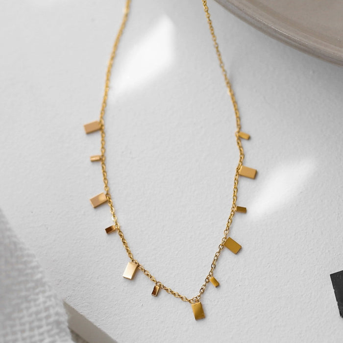 Wholesale Square anklet titanium steel