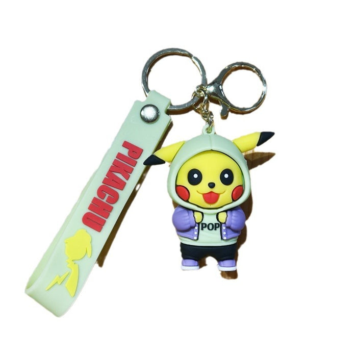 Wholesale PVC Cartoon Doll Keychain JDC-KC-WuYi122