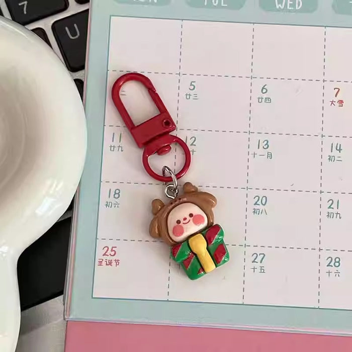 Wholesale Cute Cartoon Resin Keychain Pendant - Party Gift Bag Charm MOQ≥10