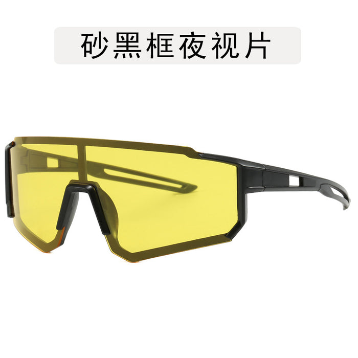 Wholesale Outdoor cycling, hiking sunglasses, fashionable glasses, sports sunglasses, integrated goggles