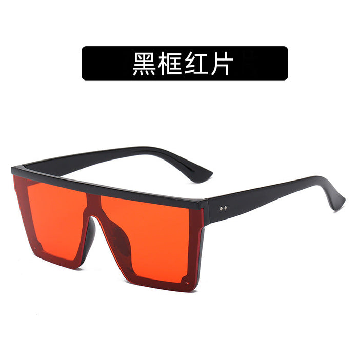 Venta al por mayor Cuadrado Clavos de arroz Lentes de una pieza Gafas de sol Male JDC-SG-XIA019