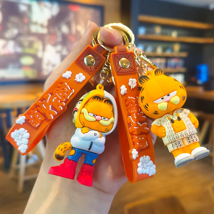 Wholesale Cartoon Silicone Doll Keychain JDC-KC-Tingm202