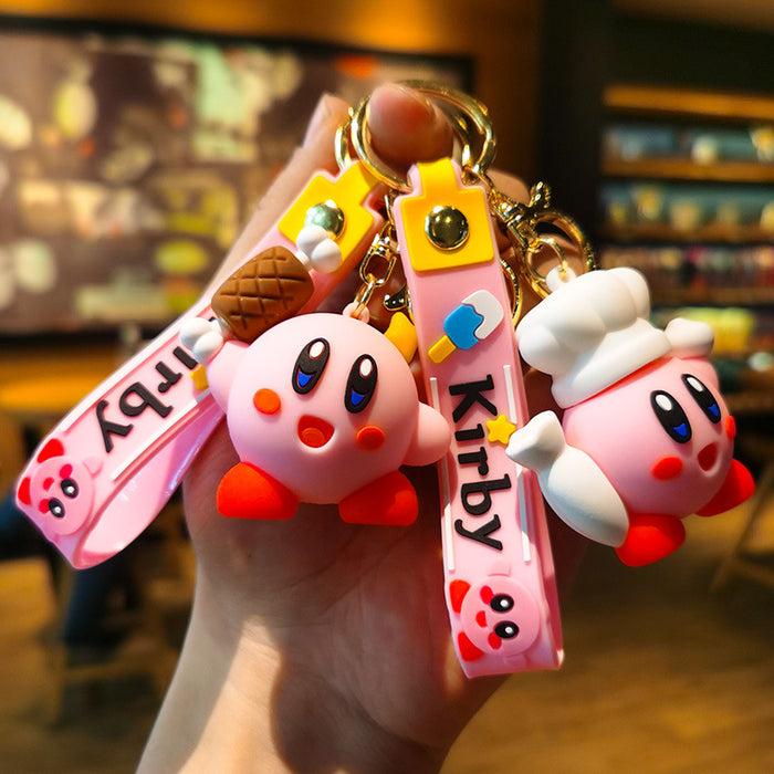 Wholesale Cartoon Doll Silicone Keychain JDC-KC-Tingm270