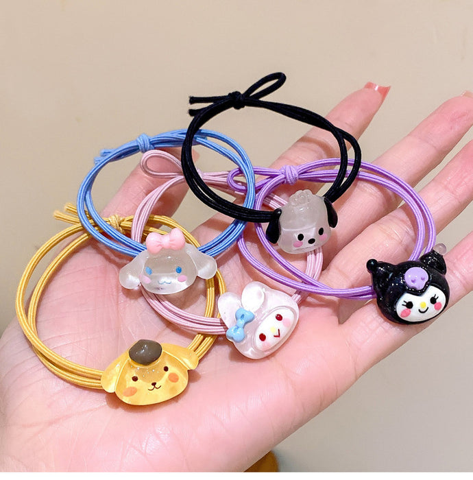 Wholesale Cute Cartoon Children's Hair Scrunchies JDC-HS-HuiDi021