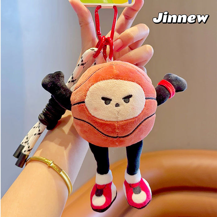 Wholesale plush sports events cartoon peripheral keychain
