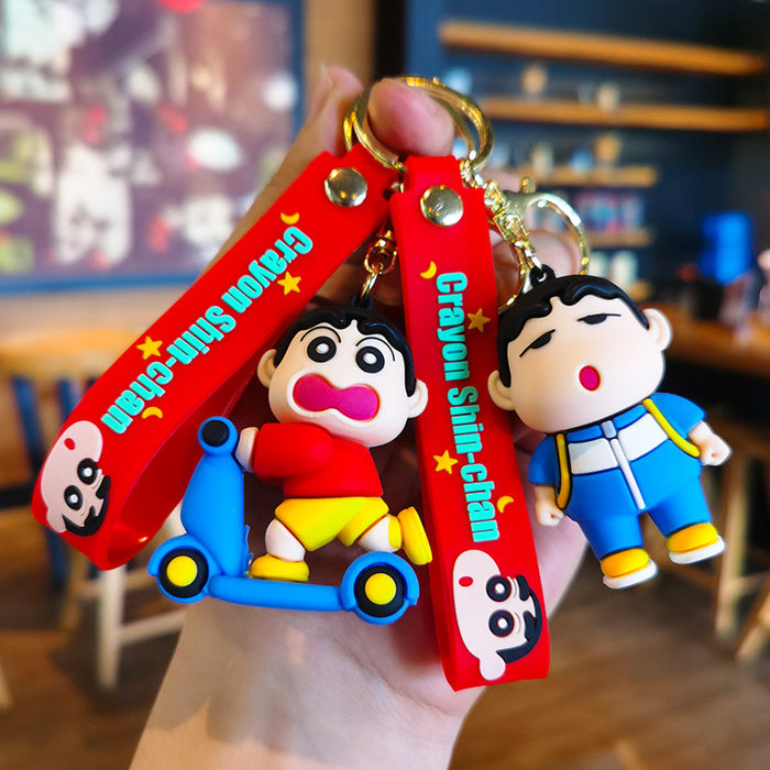 Wholesale Cartoon Doll Silicone Keychain JDC-KC-Tingm265