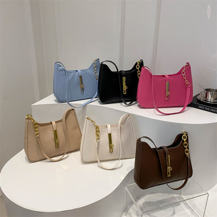 Wholesale Lock Popular Fashion Underarm Small Square Women's Bag JDC-SD-HT028