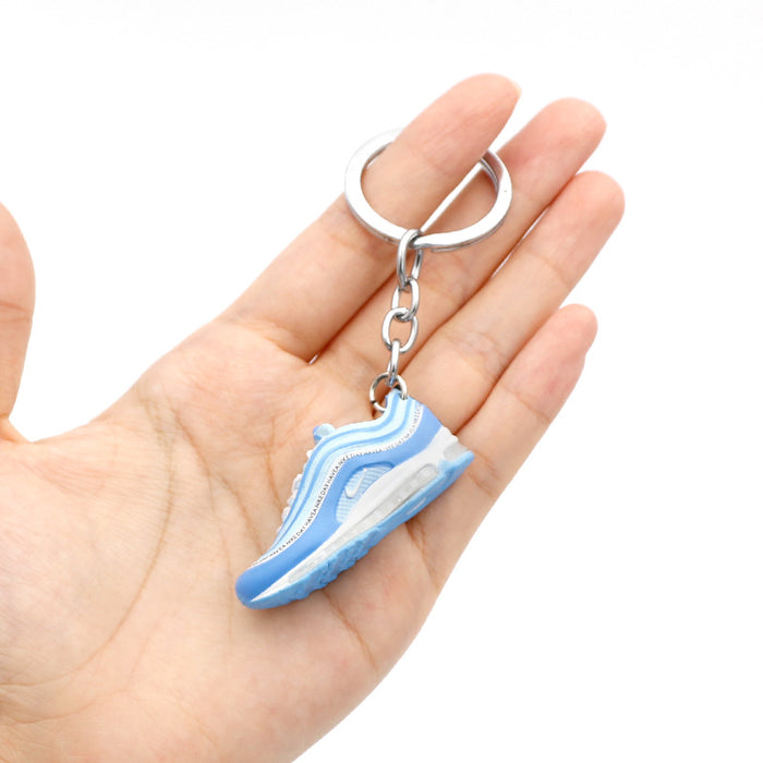 Wholesale 3D Stereoscopic Basketball Shoes PVC Keychains JDC-KC-QLPing018