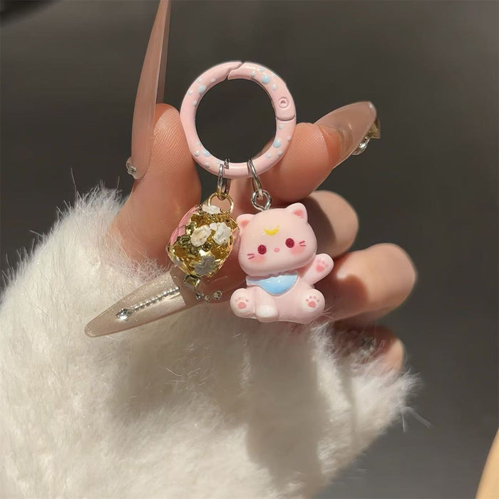 Wholesale Cartoon Keychain Pendant Girl Bag Accessories Jewelry