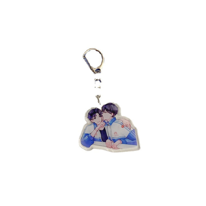 Wholesale Cartoon Acrylic Keychains JDC-KC-ChuangYi015